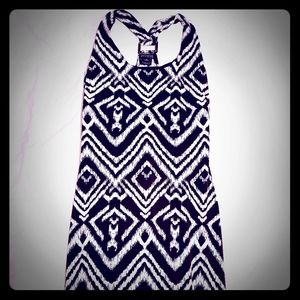 Black and White Maxi Dress